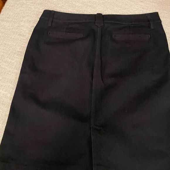 Lauren Ralph Lauren dark denim skirt condition size 12 cotton polyester western - Picture 6 of 15